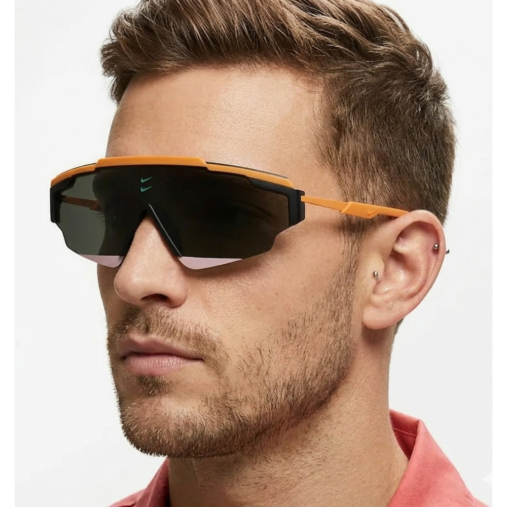 NWT Nike MARQUEE EDGE FN0295 Monarch Shield 64mm Sunglasses